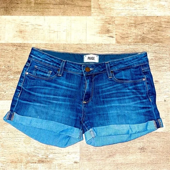 Womens Paige Jimmy Jimmy Jean Shorts Size 27 - Picture 1 of 5